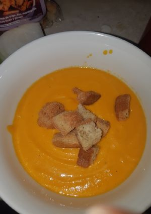 Una foto de Crema de zanahoria 🥕
