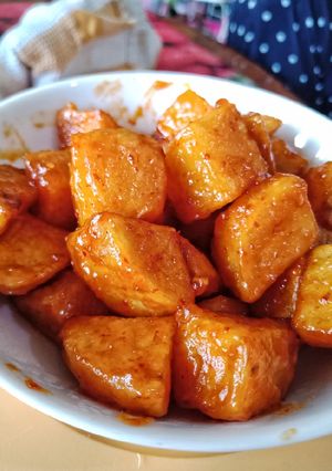 Foto resep Korean Fried Potato