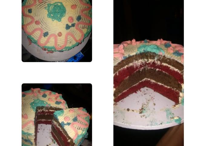 Recipe of Perfect Red Velvet and chocolate cake