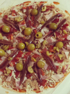 Una foto de Pizza a mi manera