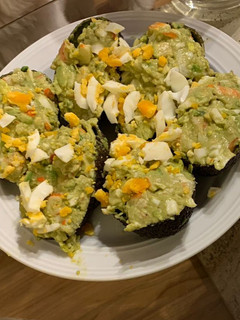 Una foto de Aguacate relleno