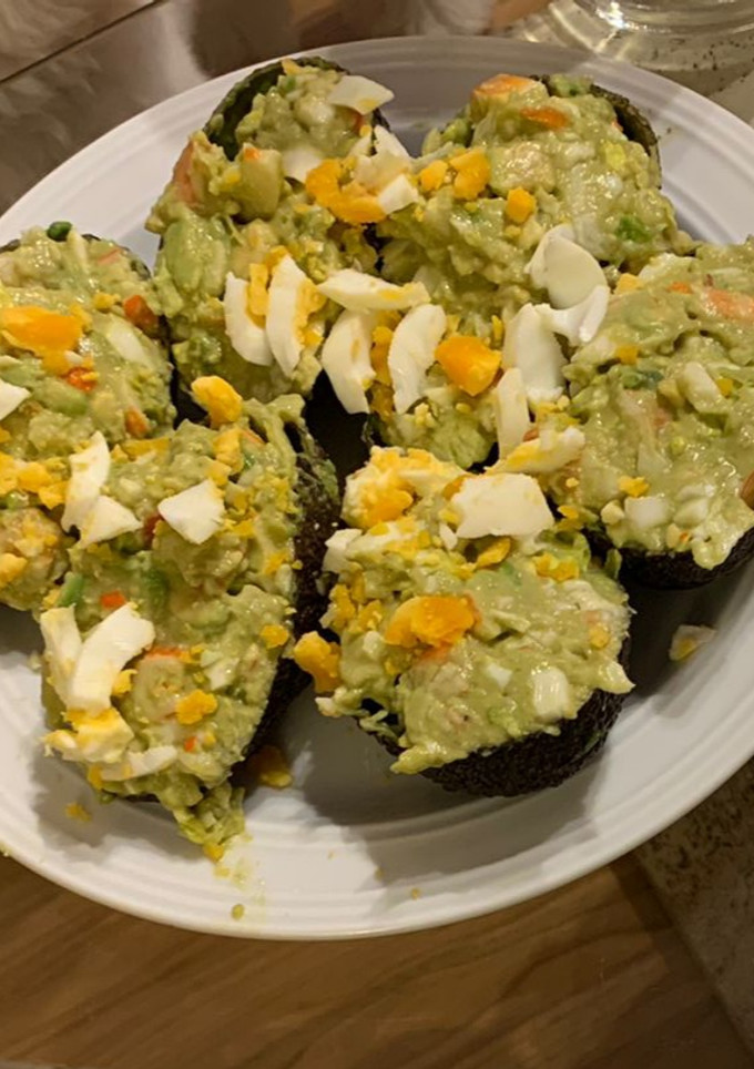 Una foto de Aguacate relleno
