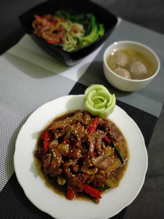 Foto resep Chicken Teriyaki Topping Mie Ayam