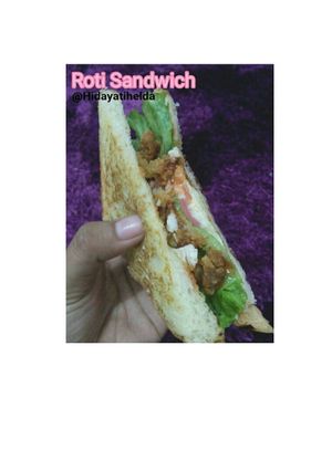 Foto resep Roti Sandwich Praktis