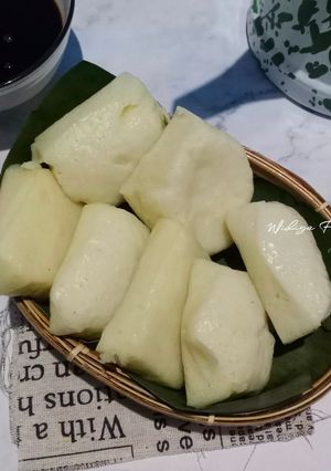 Foto resep Kue Apem Safar Khas Cirebon (Apem Putih Kinca Kelapa Parut)