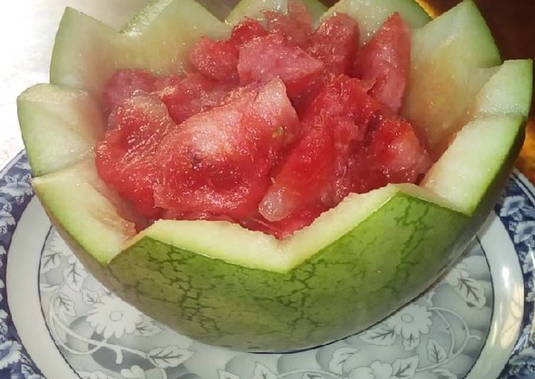 Simple Way to Prepare Ultimate Water melon bowl