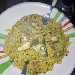 Spaghetti and beans Jollop A picture of Spaghetti and beans Jollop.