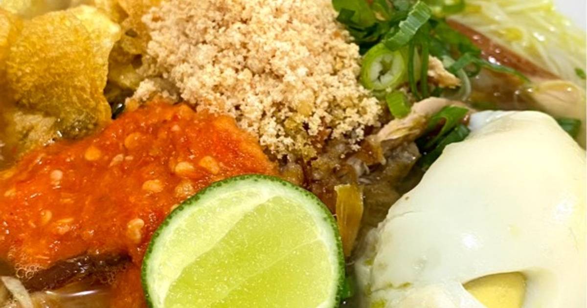 Resep Soto Ayam Surabaya Dengan Bahan Sederhana