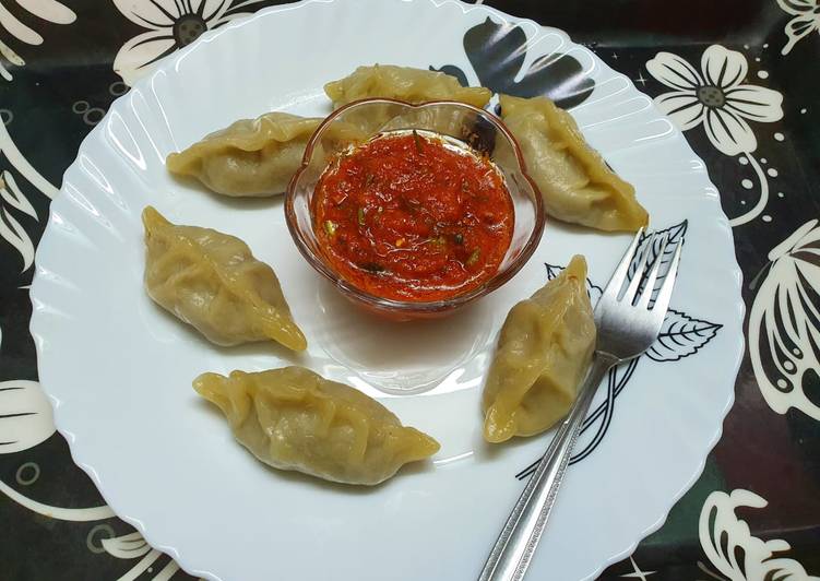 Simple Way to Prepare Speedy Soya and Mixed Veg Momo