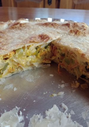 Una foto de Tarta de Zucchinis