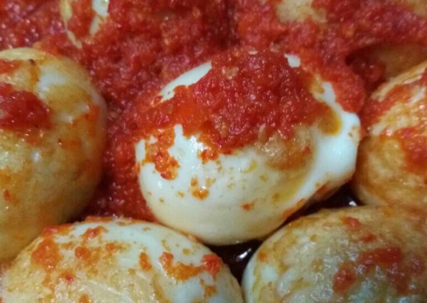 Balado telur ayam