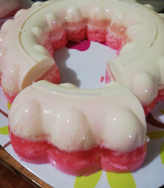 Una foto de Gelatina de fresa