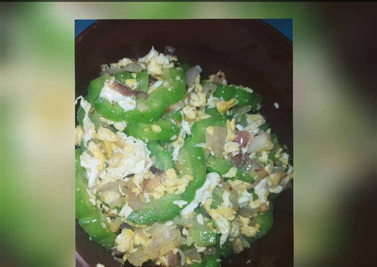 Stir Fry Bitter Gourd with Egg 🍳