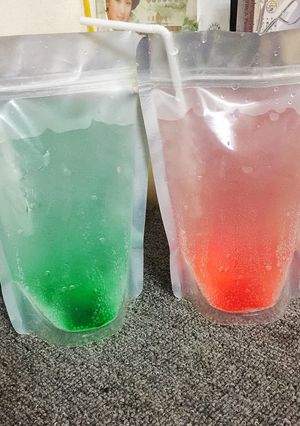 Hình của món Soda Bạc Hà - Dâu Tây.