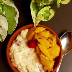 A picture of Mango Vermicelli Kheer.