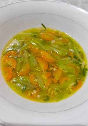 Foto resep Sayur wortel dan labu siam