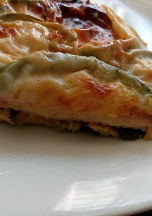 Una foto de Tarta de zapallitos