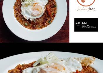 Ready to Serve Bak Kwa Sambal Nasi Goreng  Jerky Sambal Fried Rice Most Delicious