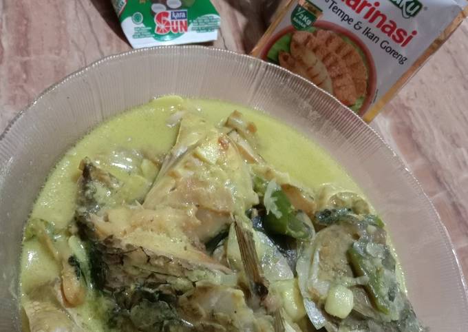 Kepala Gurami Masak Santan