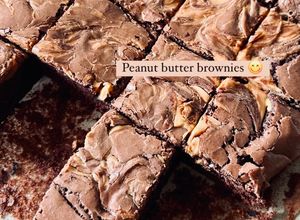 Foto de Brownie de Manteiga de Amendoim