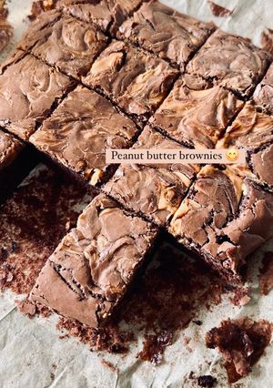 Foto de Brownie de Manteiga de Amendoim