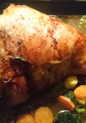 A picture of Leg of Lamb for Easter.