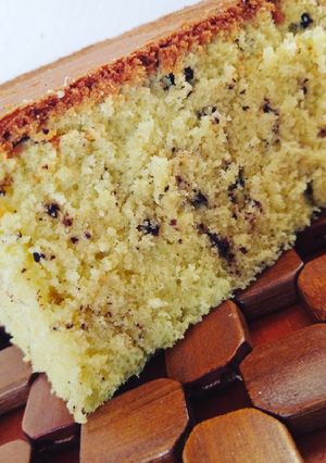 A picture of My Lemon coconut cake with chocolate #chocolatebakingcontest.