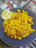 Pollo en adobo imperio con pasta