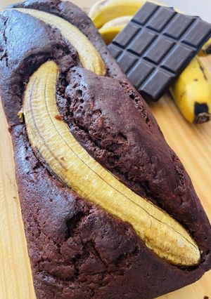 Une photo de Banana bread choco