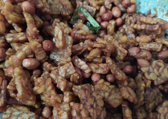 Anti Ribet, Buat Kering tempe kacang tanah Untuk Jualan