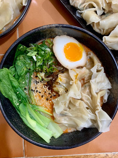 A picture of Shrimp Wonton Soba.
