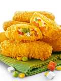 KFC ஸ்டைல் வெஜ்ஜி ஸ்டிரிப்ஸ் (KFC STYLE VEGGIE STRIPS)