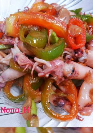 Foto resep Tumisan Asin Cumi