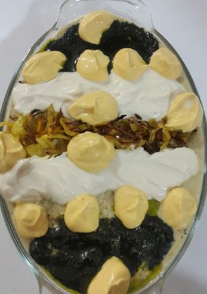 عکسی از دستور کشک بادنجون