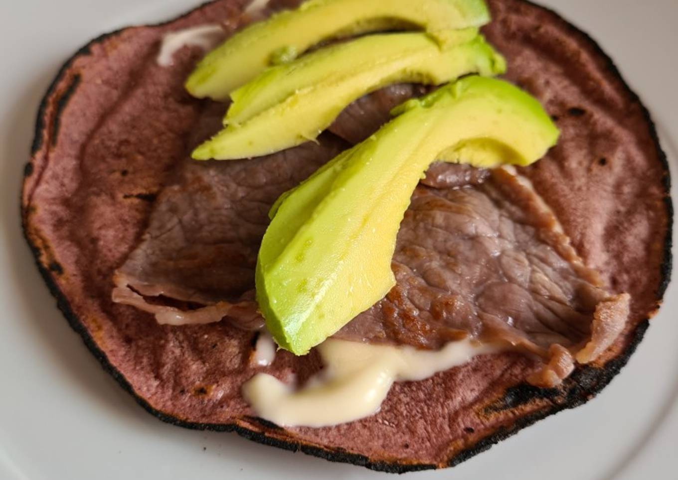 Tacos de cecina