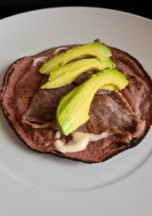 Una foto de Tacos de cecina