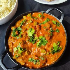 A picture of Hare Chane Ke Sabji.