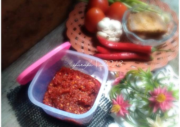 22. Sambal Bawang Gula Merah (Goreng)