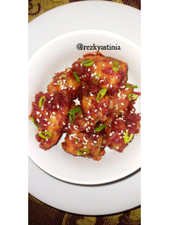 Foto resep Dakgangjeong ala ala (ayam goreng Korea)