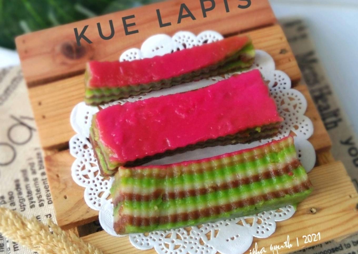 Kue Lapis tepung beras