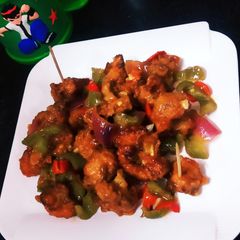 Gobhi Manchurian in hotel Style A picture of Gobhi Manchurian in hotel Style.