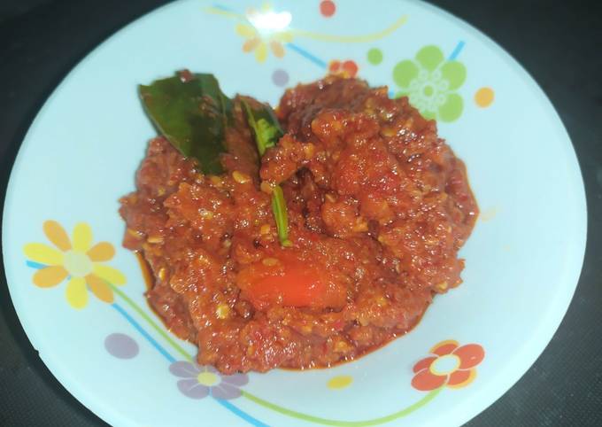 Sambal Terasi ala Rumah Makan