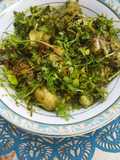 মুর্গ হারিয়ালী বা শ‍্যামলী মুরগী।Green Chicken