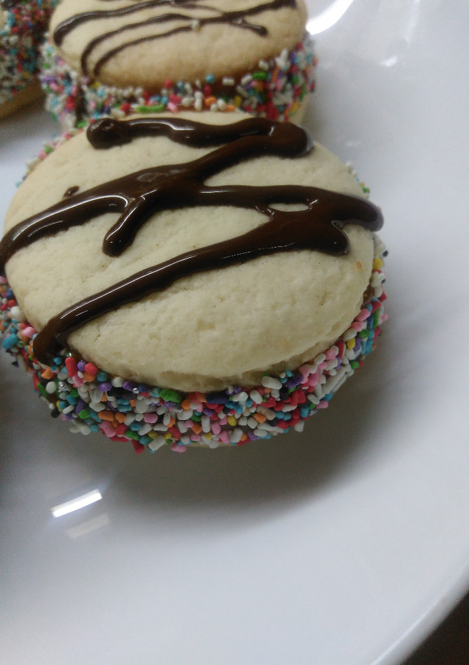 Una foto de Alfajores de maicena sin manteca