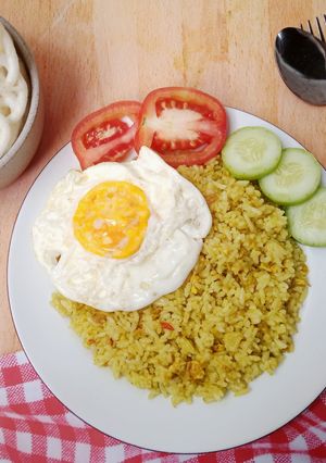 Foto resep Nasi Goreng Bumbu Kuning Pedas