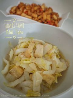 Foto resep Tumis Sawi Putih Tahu