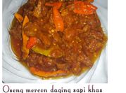 Gambar oseng daging mercon yogya
