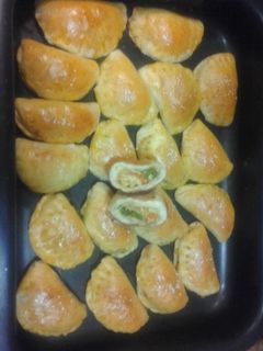 Foto resep Roti mini isi ayam sayur