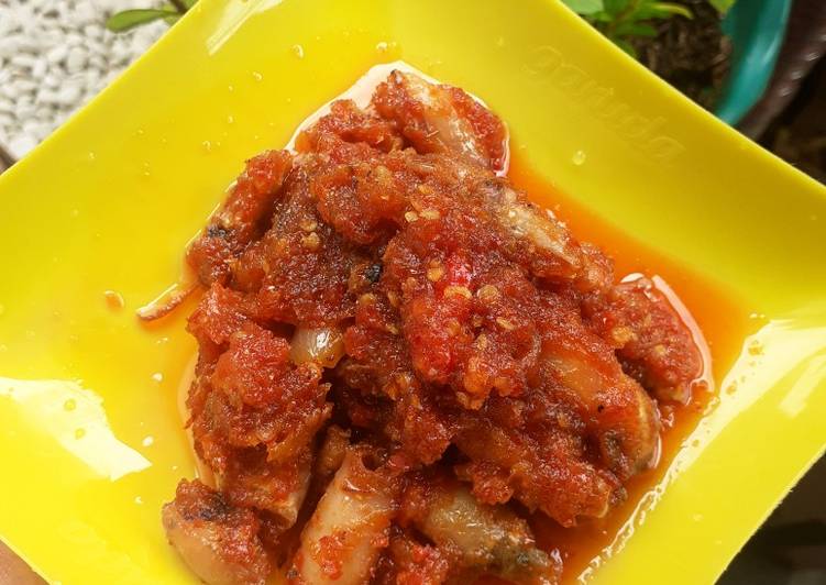 Resep Cumi balado (Sambel cumi) Anti Gagal