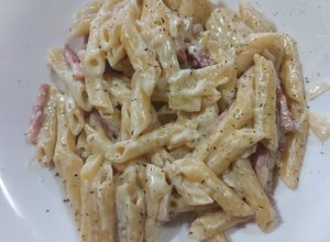 Foto principal de Macarrones al queso roquefort